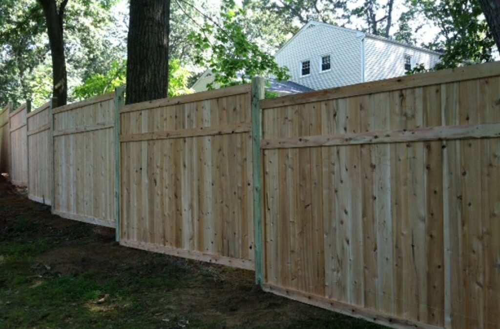Tongue and Groove Fence