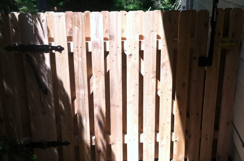 Pool Code Wood Gate