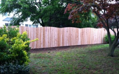 Solid Cedar Fence