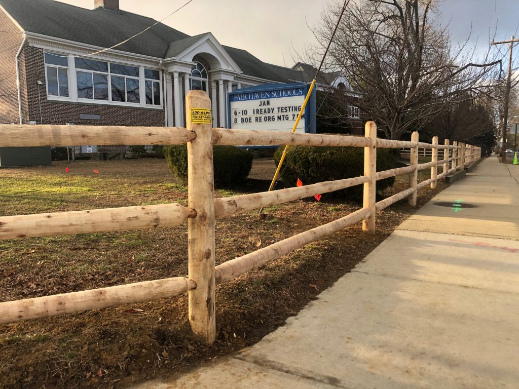 Cedar Post and Rail Fence Add A Link Fence Company