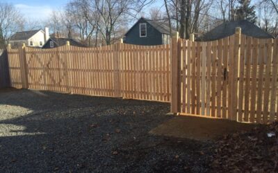 Custom Spaced Picket Cedar Fence