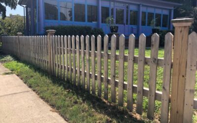 Custom Spaced Picket Cedar Fence