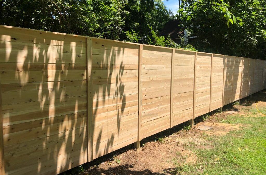 Stunning modern style fencing comes to the Jersey Shore…