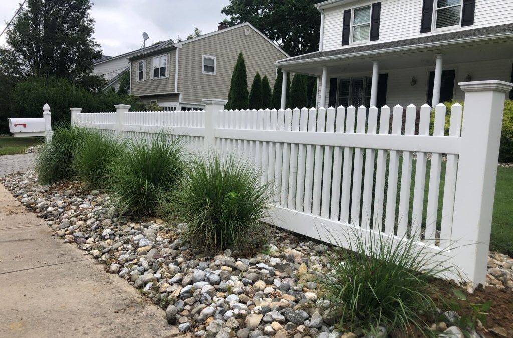 Classic picket fence for a classic Fair Haven home