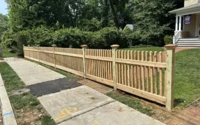 Beautiful & Durable Cedar Fence in Fair Haven, NJ – Classic Spindle Style