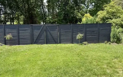 Stylish & Private: Horizontal Cedar Board Fence Project in Tinton Falls, NJ