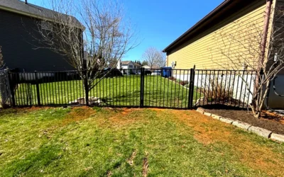 4′ Black Aluminum Pool-Code Fence — Lincroft, NJ